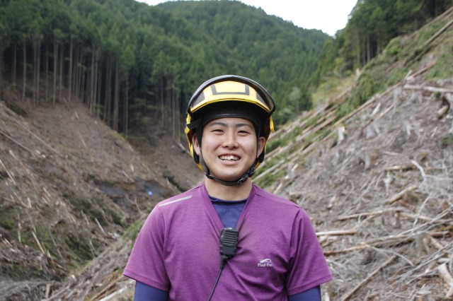 目指せ林業プロ 我が社のホープ　地元と交流深めたい 　氏原林業の鈴木武文さん